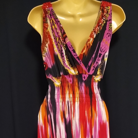 Unbranded Multicolored Maxi Halter Dress -- Final Price - Picture 7 of 13